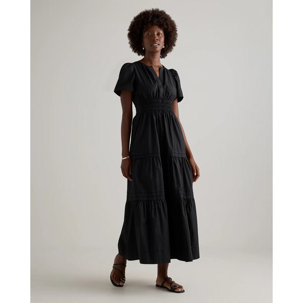 Quince Black Maxi Dress- XL Like New! - Picture 4 of 13